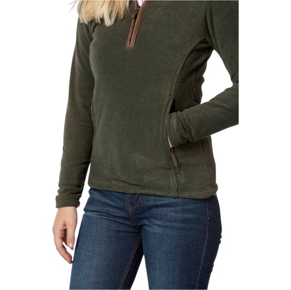 2025 Rydale Womens Huggate Overhead Fleece 406113 - Khaki